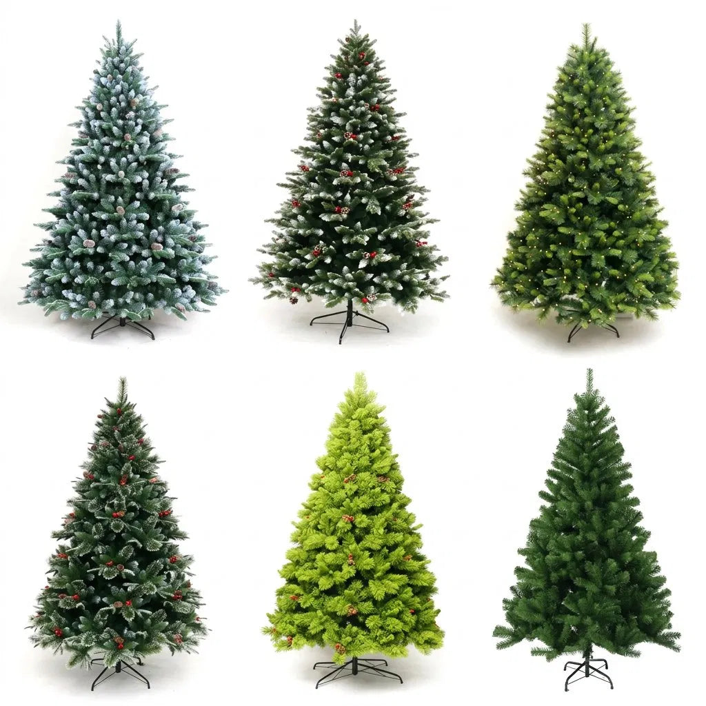 150cm Green Artificial PVC Christmas Tree Plastic Christmas Decoration for Home Decor