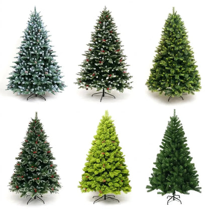 150cm Green Artificial PVC Christmas Tree Plastic Christmas Decoration for Home Decor