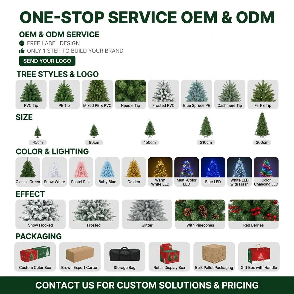 150cm Green Artificial PVC Christmas Tree Plastic Christmas Decoration for Home Decor