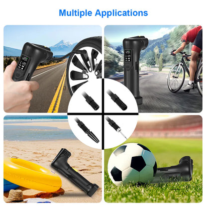 6000 mAh ინტელექტუალური დამუხტვადი საჰაერო ტუმბო მანქანისთვის