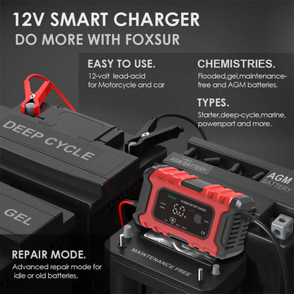 Best-Sellingmotorcycle and Car Durable Portable Battery Charger
