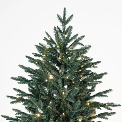Premium Dark Green Realistic PE & PVC Hinged Christmas Tree (1.8m)