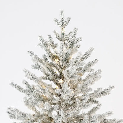 Realistic Artificial PE Christmas Tree with Integrated LED Lights